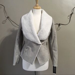 NWT Kenneth Cole Suede Jacket